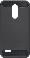 FORCELL FORCELL CARBON BACK COVER CASE FOR LG K20 2019 BLACK