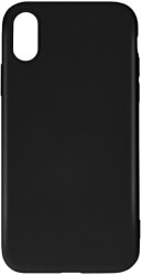 FORCELL SILICONE LITE BACK COVER CASE FOR IPHONE 7 BLACK