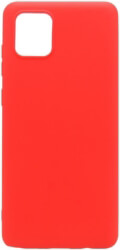 SOFT TPU INOS SAMSUNG N770F GALAXY NOTE 10 LITE S-COVER RED TEL.069886