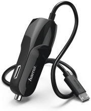 HAMA HAMA 173671 CAR CHARGER MICRO USB 1 A BLACK