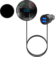 4SMARTS 4SMARTS BLUETOOTH FM TRANSMITTER DASHREMOTE WITH MULTIMEDIA-IN CHARGING AND HANDS-FREE FUNCTION