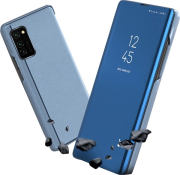 OEM SMART CLEAR VIEW FLIP CASE FOR SAMSUNG S10 BLUE