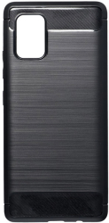 FORCELL CARBON BACK COVER CASE FOR SAMSUNG GALAXY A71 5G BLACK