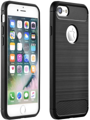 FORCELL FORCELL CARBON BACK COVER CASE FOR HUAWEI P SMART 2021 BLACK