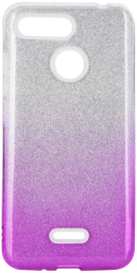 FORCELL FORCELL SHINING BACK COVER CASE FOR HUAWEI P SMART 2020 CLEAR/PINK