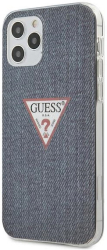 GUESS GUESS IPHONE 12 MINI 5,4 GUHCP12SPCUJULDB DARK BLUE HARD BACK COVER CASE TRIANGLE COLLECTION