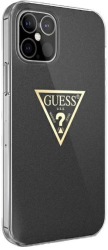 GUESS GUESS IPHONE 12 MINI 5,4 GUHCP12SPCUMPTBK BLACK HARD BACK COVER CASE METALLIC COLLECTION