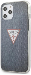 GUESS ORIGINAL FACEPLATE BACK COVER CASE GUHCP12LPCUJULDB IPHONE 12 PRO MAX NAVY BLUE