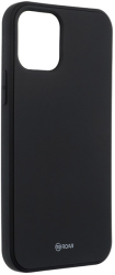 ROAR COLORFUL JELLY BACK COVER CASE FOR FOR IPHONE 12 / 12 PRO BLACK