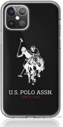 US POLO US POLO ORIGINAL FACEPLATE BACK COVER CASE USHCP12MTPUHRBK IPHONE 12 / 12 PRO BLACK