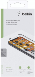 BELKIN BELKIN F8W944ZZBLK SCREENFORCE INVISIGLASS ULTRA CURVE FOR IPHONE 11 PRO MAX / XS MAX