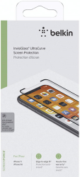 BELKIN F8W945ZZBLK SCREENFORCE INVISIGLASS ULTRA CURVE FOR IPHONE 11 / XR