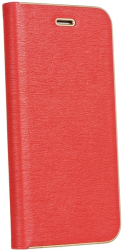 LUNA BOOK FLIP CASE FOR SAMSUNG GALAXY A12 RED
