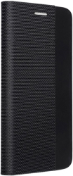 SENSITIVE BOOK FLIP CASE FOR SAMSUNG A12 BLACK