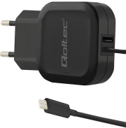 QOLTEC QOLTEC 50190 CHARGER 17W 5V 3.4A USB + USB TYPE-C