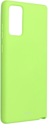 ROAR COLORFUL JELLY BACK COVER CASE FOR SAMSUNG GALAXY NOTE 20 LIME