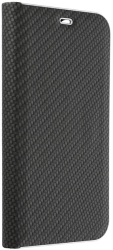 FORCELL LUNA CARBON FLIP CASE FOR SAMSUNG GALAXY S21 BLACK