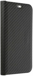 FORCELL LUNA CARBON FLIP CASE FOR SAMSUNG GALAXY S10 PLUS BLACK