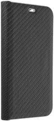 FORCELL LUNA CARBON FLIP CASE FOR SAMSUNG GALAXY A51 BLACK