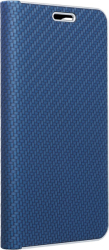 FORCELL LUNA CARBON FLIP CASE FOR SAMSUNG GALAXY A51 BLUE