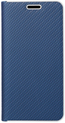 FORCELL LUNA CARBON FLIP CASE FOR SAMSUNG GALAXY A71 BLUE