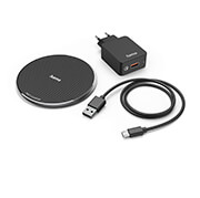 HAMA 201688 QI-FC10 WIRELESS CHARGER BLACK