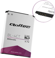 QOLTEC QOLTEC 52010 BATTERY FOR NOKIA BL-4CT 5310 6700 X2 860MAH