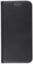 FORCELL FORCELL LUNA BOOK FLIP CASE GOLD FOR HUAWEI MATE 20 LITE BLACK