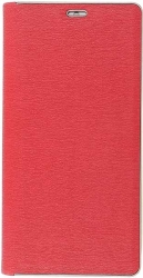 FORCELL LUNA BOOK FLIP CASE GOLD FOR HUAWEI P20 LITE RED