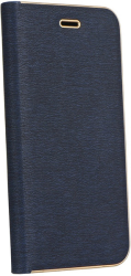 FORCELL LUNA BOOK FLIP CASE GOLD FOR IPHONE 7 / 8 / SE 2020 NAVY BLUE
