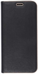 FORCELL LUNA BOOK FLIP CASE GOLD FOR IPHONE 7 PLUS / 8 PLUS BLACK
