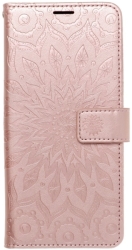 FORCELL MEZZO BOOK FLIP CASE FOR IPHONE 7 / 8 / SE 2020 MANDALA ROSE GOLD