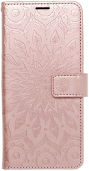 FORCELL MEZZO BOOK FLIP CASE FOR SAMSUNG GALAXY S20 FE / S20 FE 5G MANDALA ROSE GOLD