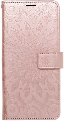 FORCELL MEZZO BOOK FLIP CASE FOR XIAOMI REDMI NOTE 10 / 10S MANDALA ROSE GOLD