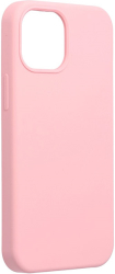 FORCELL FORCELL SILICONE CASE FOR IPHONE 13 MINI PINK (WITHOUT HOLE)