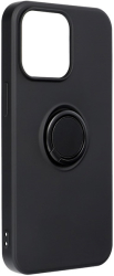 FORCELL FORCELL SILICONE RING CASE FOR IPHONE 13 PRO BLACK