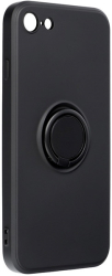 FORCELL SILICONE RING CASE FOR IPHONE 7 / 8 / SE 2020 BLACK