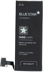 BLUE STAR BATTERY FOR IPHONE 4S 1430 MAH POLYMER BLUE STAR HQ
