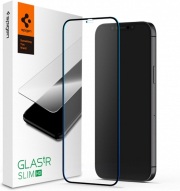 SPIGEN TEMPERED GLASS FC FOR IPHONE 12 PRO MAX BLACK