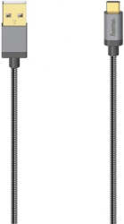 HAMA HAMA 200502 USB-C CABLE USB 2.0 480 MBIT/S METAL 0.75 M