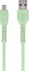 MAXLIFE MXUC-04 CABLE USB - USB-C 1,0 M 3A GREEN