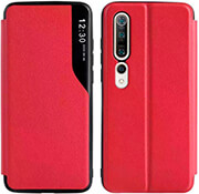 SMART VIEW MAGNET BOOK CASE FOR SAMSUNG S21PLUS RED