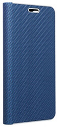 FORCELL LUNA BOOK CARBON FOR SAMSUNG S22 BLUE