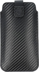 FORCELL FORCELL POCKET CARBON CASE SIZE 11 FOR IPHONE 12 / 12 PRO