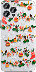 FORCELL FORCELL WINTER 21 / 22 CASE FOR XIAOMI REDMI NOTE 10 CHRISTMAS CHAIN
