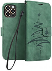 FORCELL MEZZO BOOK CASE FOR XIAOMI REDMI NOTE 11 / 11S MANDALA GREEN