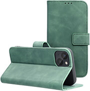 FORCELL TENDER BOOK CASE FOR IPHONE 13 GREEN