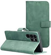 FORCELL TENDER BOOK CASE FOR SAMSUNG GALAXY S22 ULTRA GREEN