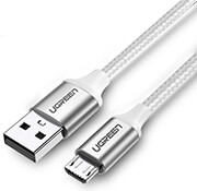 UGREEN UGREEN CHARGING CABLE US290 MICRO USB SILVER 1M 60151 2A