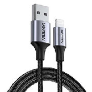 UGREEN UGREEN CHARGING CABLE MFI US199 I6 BLACK 1M 60156 2.4A